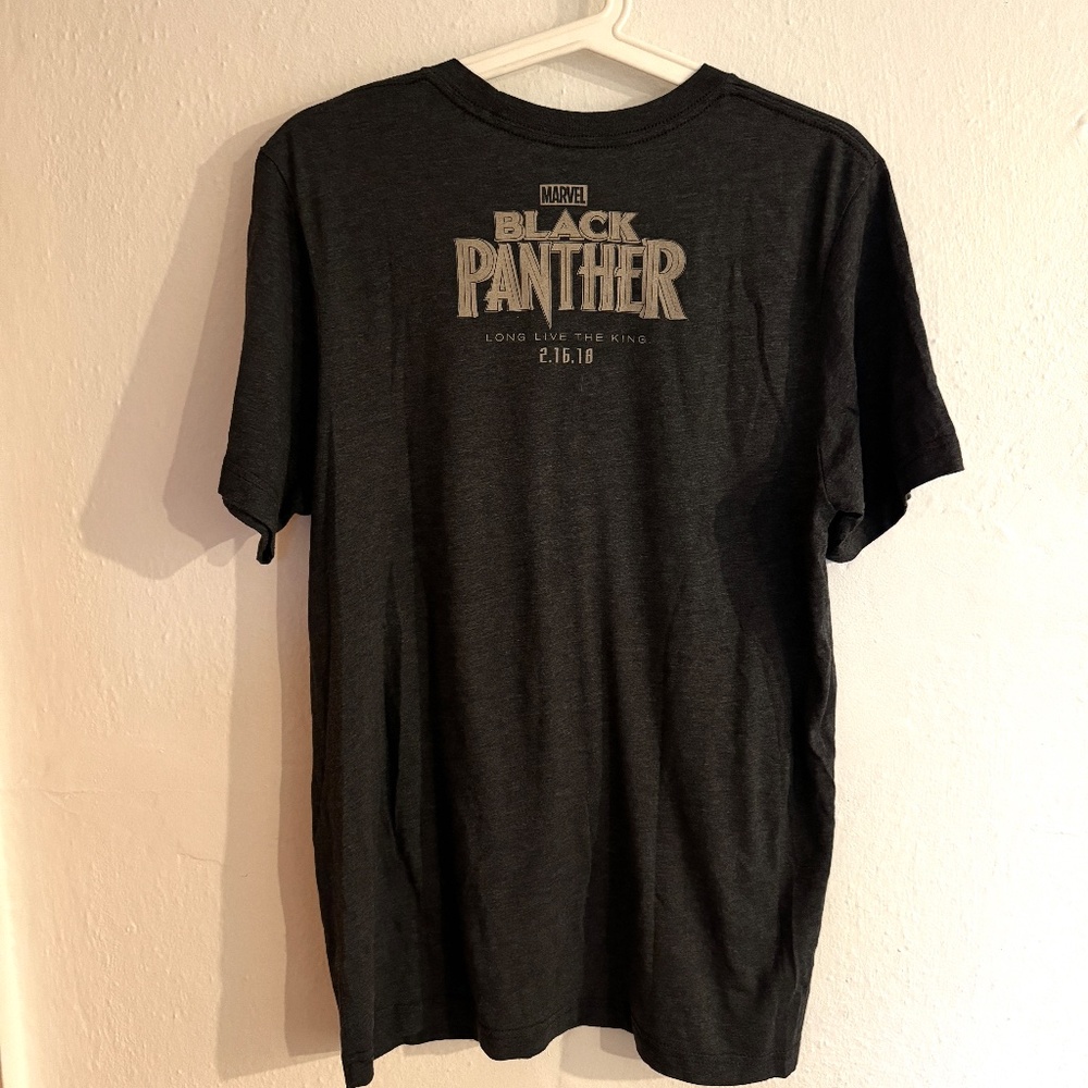 Rare 2017 Marvel's Black Panther Movie Release Promo Shirt - Size Large
